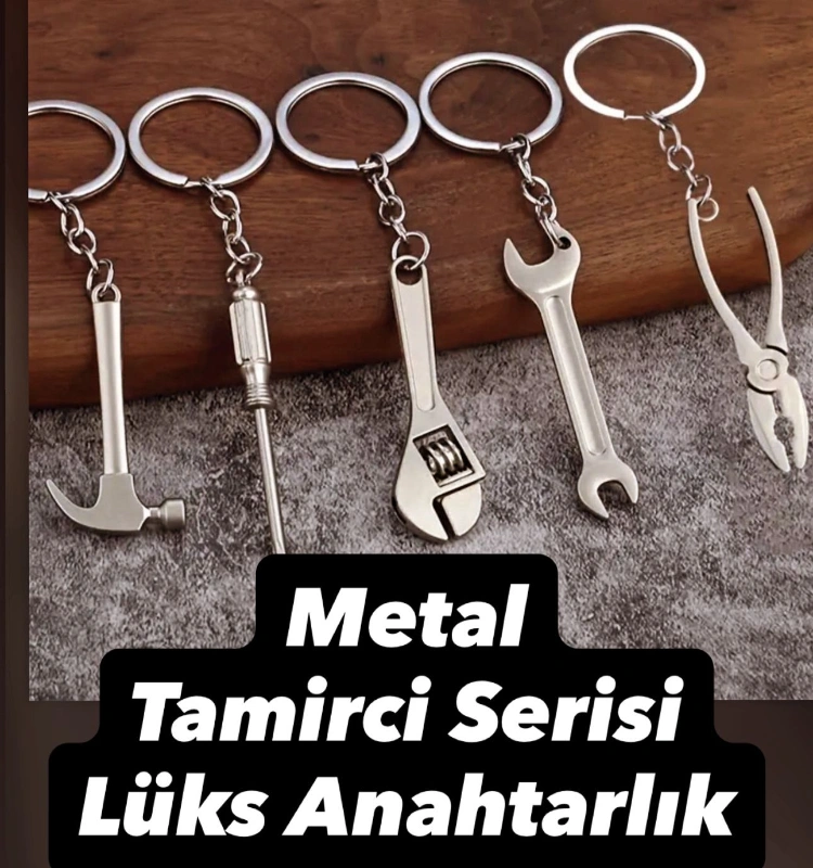 TAMİRCİ MODEL METAL ANAHTARLIK/ 12Lİ PAKET